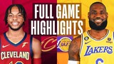 LAKERS vs CAVALIERS FULL GAME HIGHLIGHTS | December 6, 2022 | Lakers vs Cavs Highlights NBA 2K23