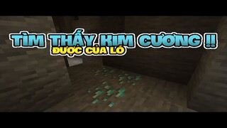 Minecraft sinh tồn 116  Tập 3  Tìm thấy kim cương và ngọc lục bảo !! game là dễ !!