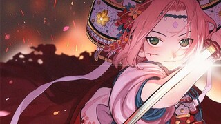 [Haruno Sakura/Old Man Yin/Samurai Sakura/Que Shang Sakura] "The bloody sleeve dance is shaking the 