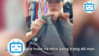 Chủ shop đăng clip 'XÉ QUẦN ÁO' dễ hơn cả xé khô gà khiến người xem HOANG MANG #doisongquanhta