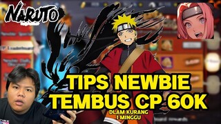 TIPS SIMPLE BUAT NEWBIE BIAR CEPET TEMBUS 60K CP GAME NARUTO WINDA LEGENDS