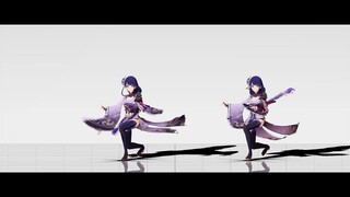 [MMD | Genshin Impact] Baal but her I made her physics flow nicely