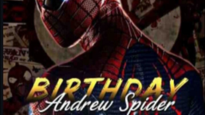 Happy birthday spiderman