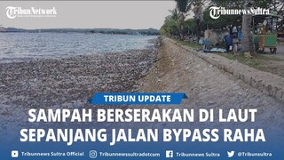 Viral Video Sampah Berserakan di Laut Sepanjang Jalan Bypass Raha Kabupaten Muna Sulawesi Tenggara