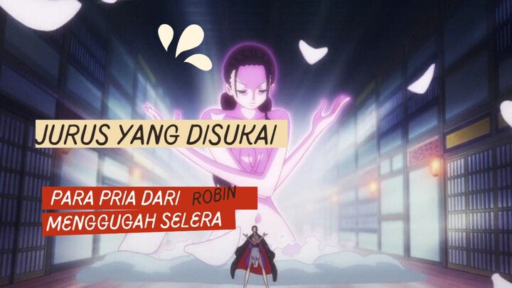 Demonia fleur Nico robin bikin para cowok gak mau tutup mata