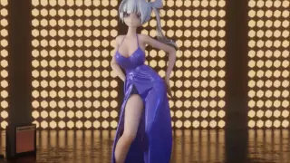 [MMD] Illustrious dancing in a violet dress