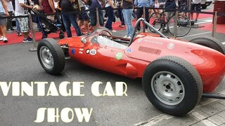 Vintage Car Show in Milan Italy