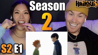 Season 2 Starts! LETS GO! | Haikyuu!! Reaction S2 Ep 1