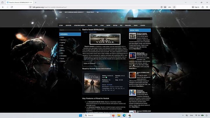 Road to Vostok FREE DOWNLOAD PC