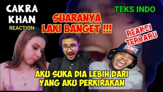 REAKSI TERBARU, GADIS RUSIA MELELEH DENGAR SUARA CAKRA || CAKRA KHAN REACTION || TENNESSEE WHISKEY