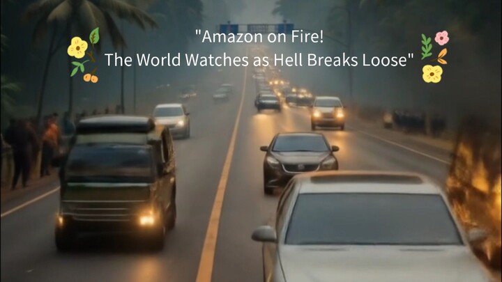 "Amazon on Fire! The World Watches as Hell Breaks Loose"