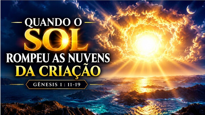 “Quando o Sol Rompeu as Nuvens da Criação”