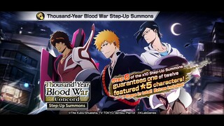 กาชาตู้ต้อนรับการมาของอนิเมะ Bleach ภาคสงครามพันปี : Bleach Brave Souls : Concord Summons