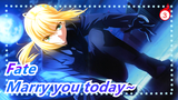 Fate|Goddess will marry you today! Beautiful flower wedding GK show of Saber!!!!_3