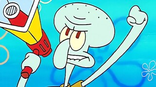 "The moment Squidward strikes, art reaches its peak!"