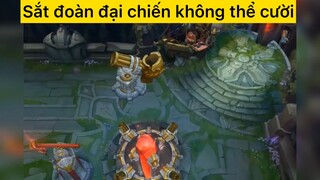 Sắt đoàn đại chiến không thể không cười