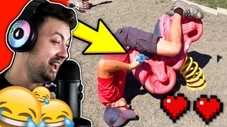 NAJTRUDNIEJSZY NA ŚWIECIE Try Not To Laugh Challenge! ( Mikrofon w ręku i słuchawki na odwrót! )