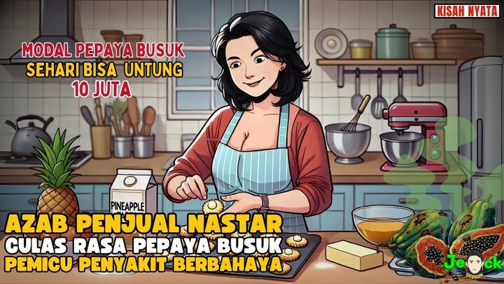 AZAB PENJUAL KUE NASTAR CULAS RASA PEPAYA BUSUK PEMICU PENYAKIT BERBAHAYA  S