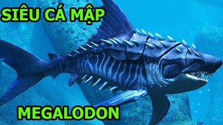 Siêu Cá Mập MEGALODON Tiến Hóa Vượt Cấp - Công Viên Khủng Long Jurassic World Dominion The Game