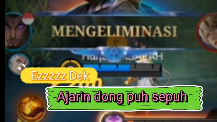 ketika lo pakai yuzong yang menang di lane