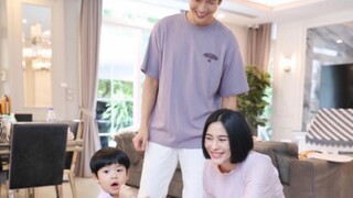 小push被爸妈教的样子可爱极了