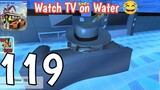 School Party Craft  - Watch TV on Water - Gameplay Walkthrough Part 119 (iOs, Android)