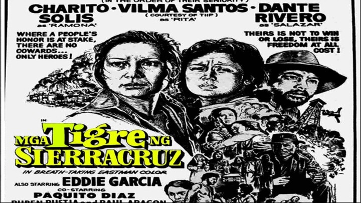 Mga Tigre ng SierraCruz 1974 (Tagalog Action/Drama Film) Philippines