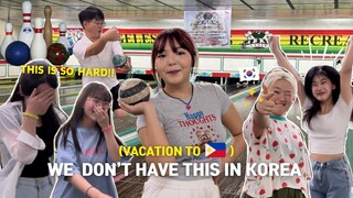 Korean Students Try a Sport We Can't Find in Korea *IT‘S MORE FUN IN THE PHILIPPINES*