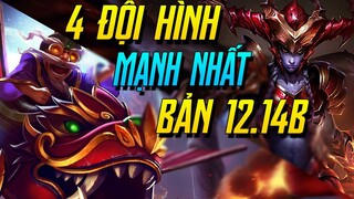 LEO RANK THẦN TỐC VỚI 4 ĐỘI HÌNH MẠNH NHẤT ĐTCL BẢN 12.14B | iLoda