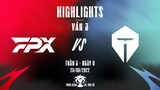 FPX vs TES | Highlights - Game 3 | Tuần 3 Ngày 6 | LPL Mùa Hè 2022