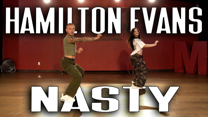 การแสดงบนพื้นผิวกระจก + ตัวอย่างการสอน | Hamilton Evans - เจ๊ซฟังก์ระดับกลางถึงสูง - Nasty, มีบทเรีย