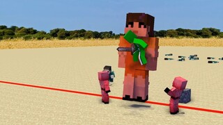 Minecraft Cubexuan Hoạt Hình Vui Nhộn: Nếu Mình Tham Gia Trò Chơi Câu Mực