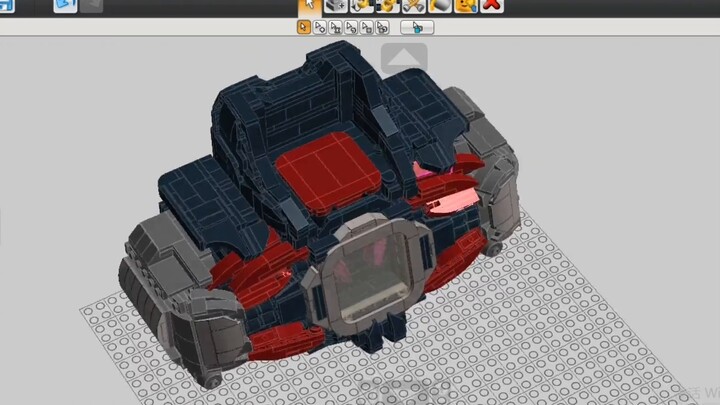 Khối xây dựng phục hồi đai Kamen Rider Demons