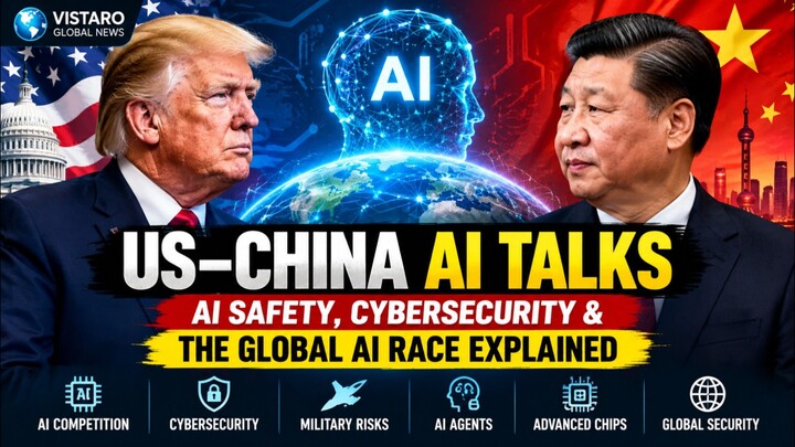 US–China AI Talks: AI Safety, Cybersecurity & the Global AI Race Explained
