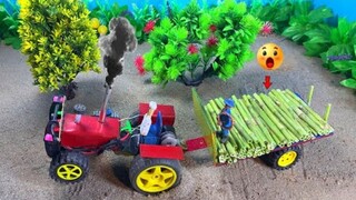 diy mini tractor making science project _ diy tractor _ @KeepVilla  _ Mini World