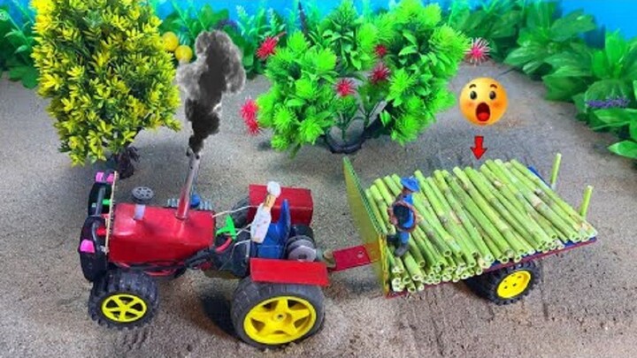 diy mini tractor making science project _ diy tractor _ @KeepVilla  _ Mini World