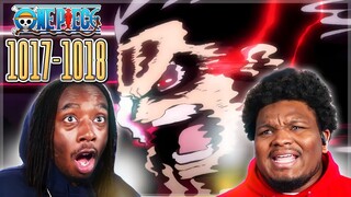 Kaido Getting Jumped! OP - Episode 1017 - 1018 | Reaction