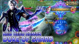 New Hero Aamon Gameplay , Duke Of Shard - Mobile Legends Bang Bang