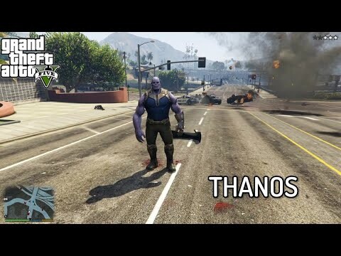 GTA V nhưng Tôi Là THANOS