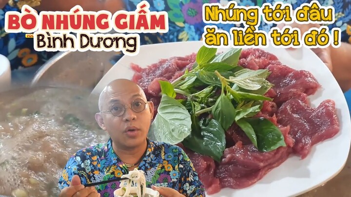 Lâu lâu được dịp ghé Bình Dương ăn BÒ NHÚNG GIẤM đã quá chừng !!! | Color Man Food