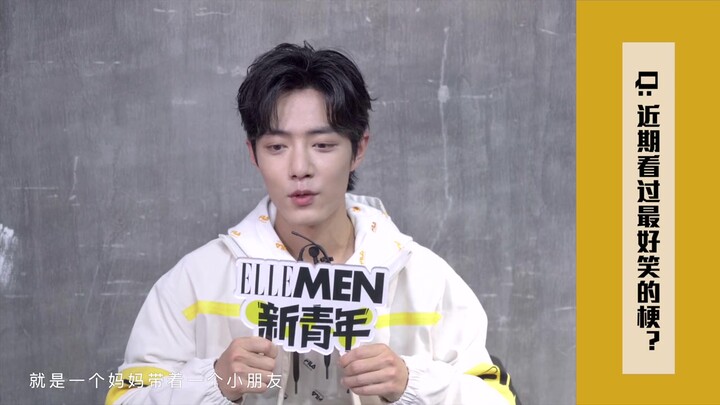 【Xiao Zhan】Wawancara ELLEMAN: Xiao Zhan kembali tersenyum sampai terlihat seperti keluar dari gambar