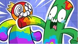 RAINBOW FRIENDS, But the COLORS are MISSING?! // Poppy Playtime Chapter 2 Animation (Cartoon)