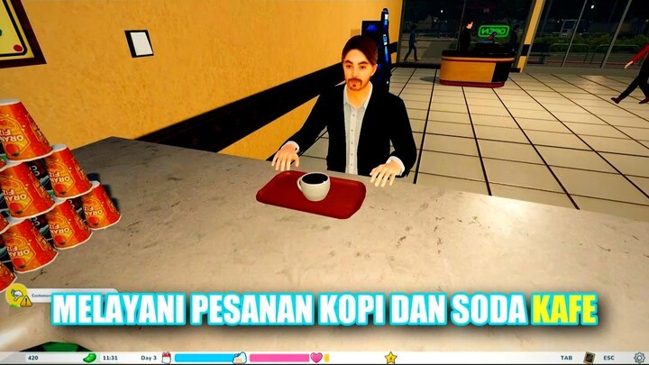 Melayani Pesanan Kopi dan Soda Kafe