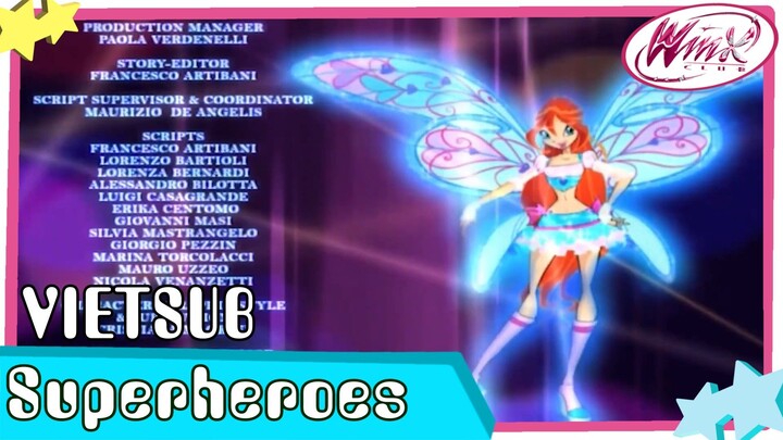 Superheroes | VietSub | - Winx Club Phần 4 OST