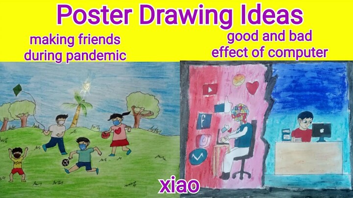 Poster Drawing Ideas By Xiao