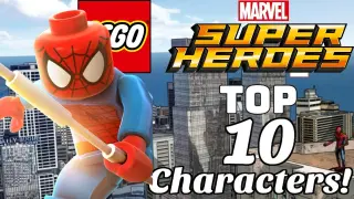 TOP 10 LEGO MARVEL Super Heroes CHARACTERS!