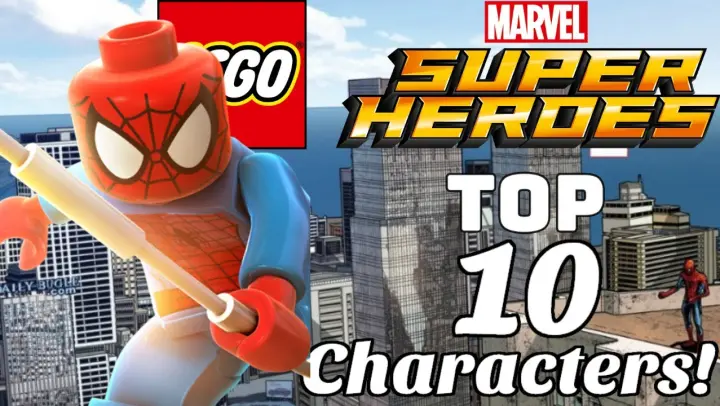 TOP 10 LEGO MARVEL Super Heroes CHARACTERS!