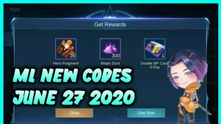 ML New Codes/June 27 2020