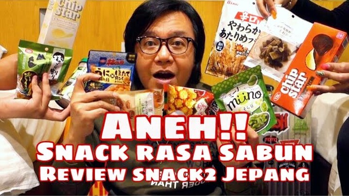 ANEH ANEH BANGET !!! REVIEW SNACK DI JEPANG