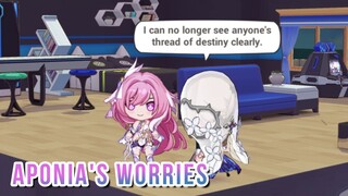 Aponia's Worries | Elysia Herrscher and Aponia Interaction | Honkai Impact 3rd